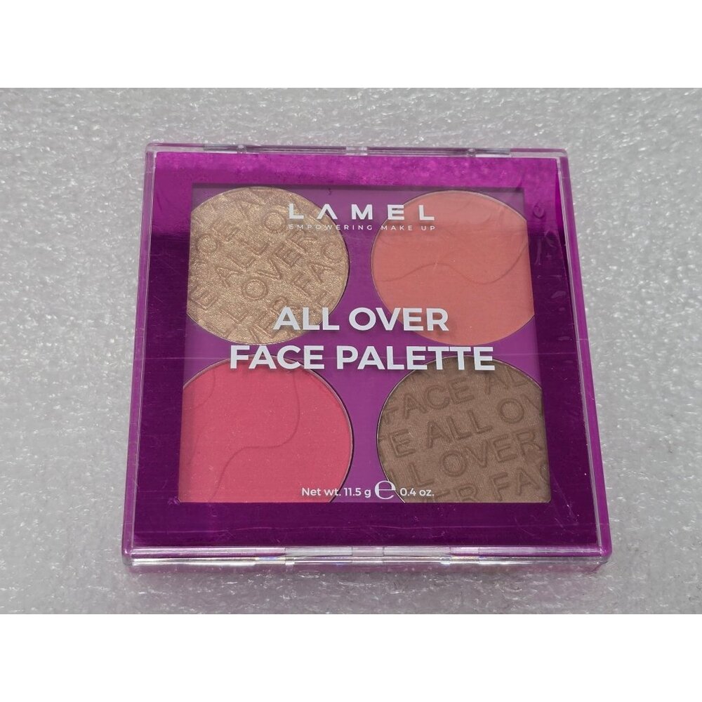 Lamel Professional All Over Face Palette Multi-Shade Makeup Compact